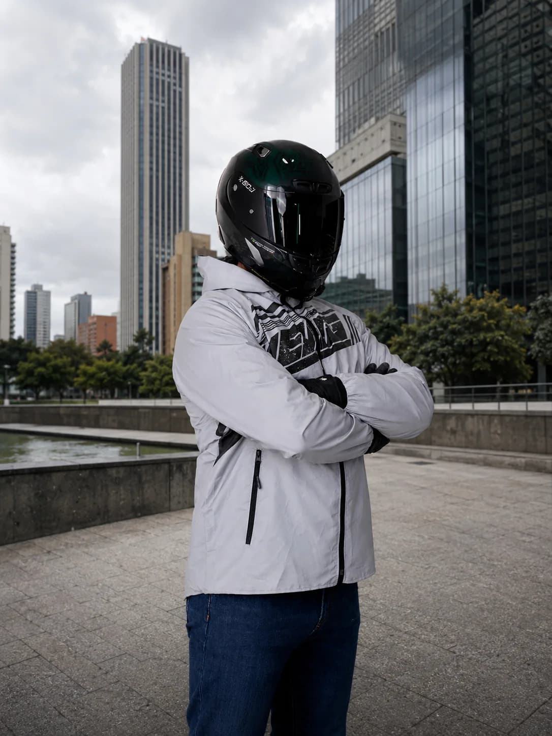 Chaqueta Cortavientos EWIG de alta visibilidad - vista 4